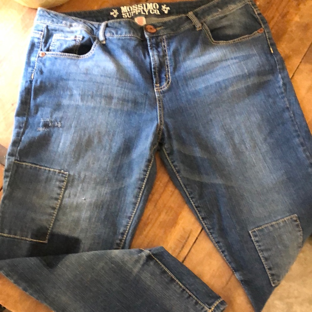 Women’s Mossimo Patchwork Jeans - image 1